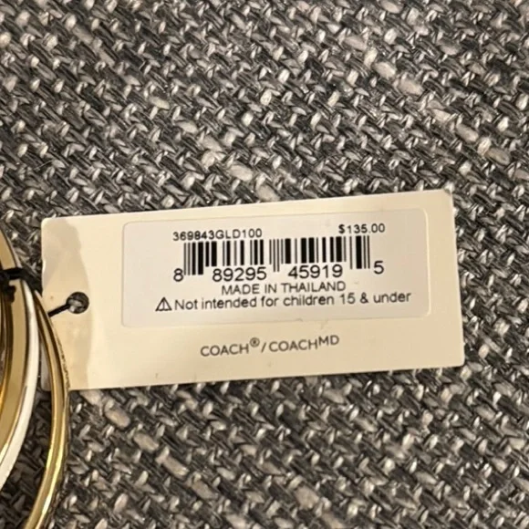 Coach Horse and Carriage Gold Bangle Set - Picture 3 of 5